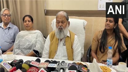 हरियाणा के कैबिनेट मंत्री अनिल विज