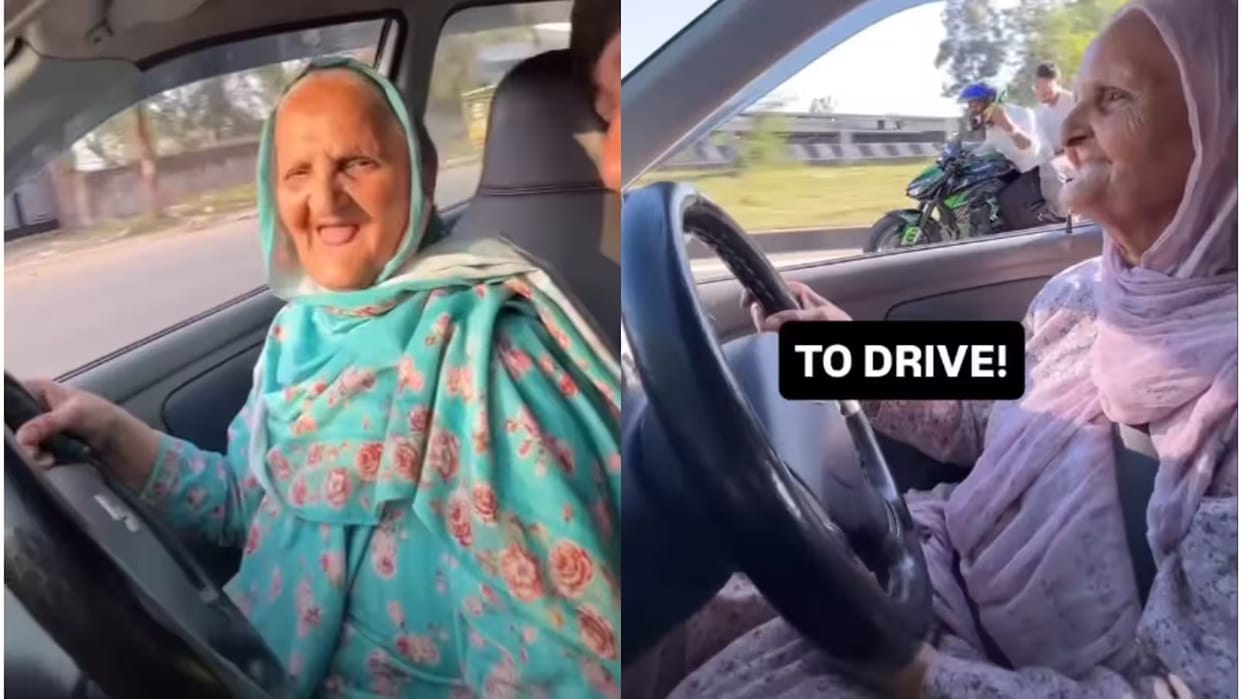 72 Year Old Vidya Kaur Drives Cars and Trucks Winning Hearts Online Video goes Viral