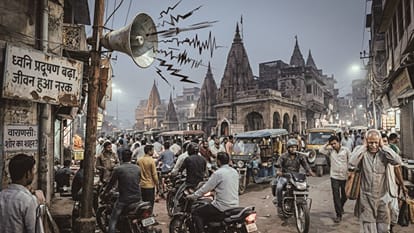 काशी का साइलेंस जोन भी अब शोरगुल की चपेट में है।