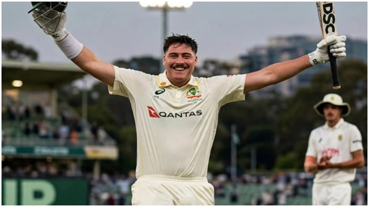 Australia batter Matt Renshaw has surpassed Virat Kohli's record for most runs with tail-enders in Test inning