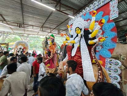 Indore: Navratri festivities in full swing in Indore; a nine-day fair for devotees to be held at Bijasan Mata