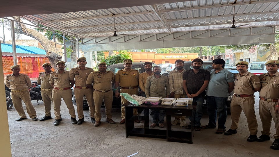 Agra Police Crack ₹98 Lakh Silver Theft Arrest Five Accused