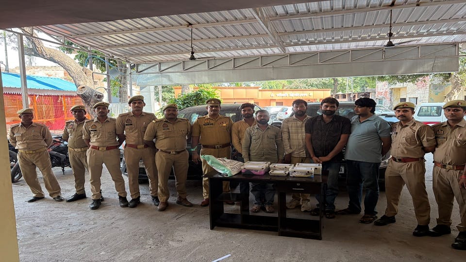 Agra Police Crack ₹98 Lakh Silver Theft Arrest Five Accused