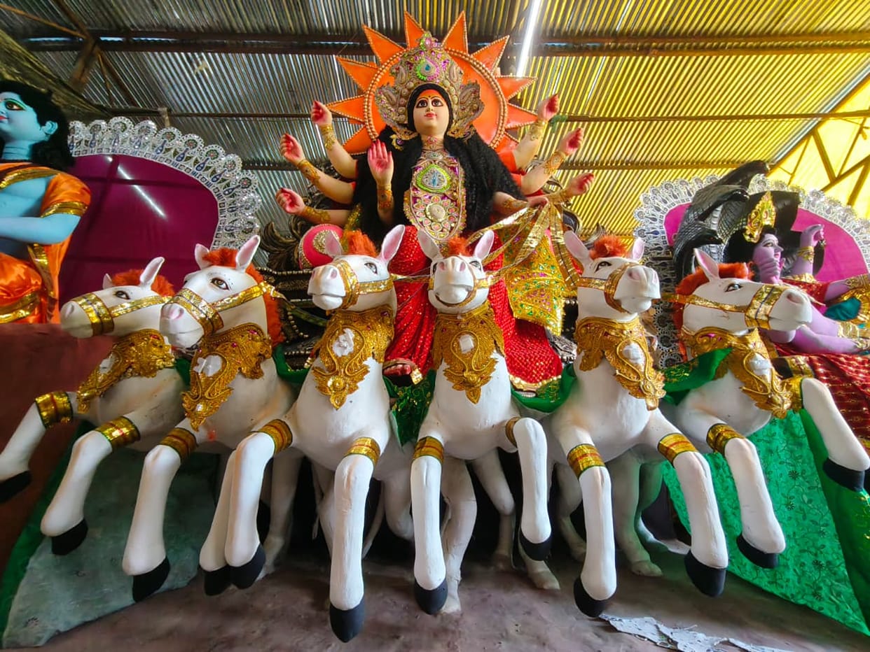 Indore: Navratri festivities in full swing in Indore; a nine-day fair for devotees to be held at Bijasan Mata