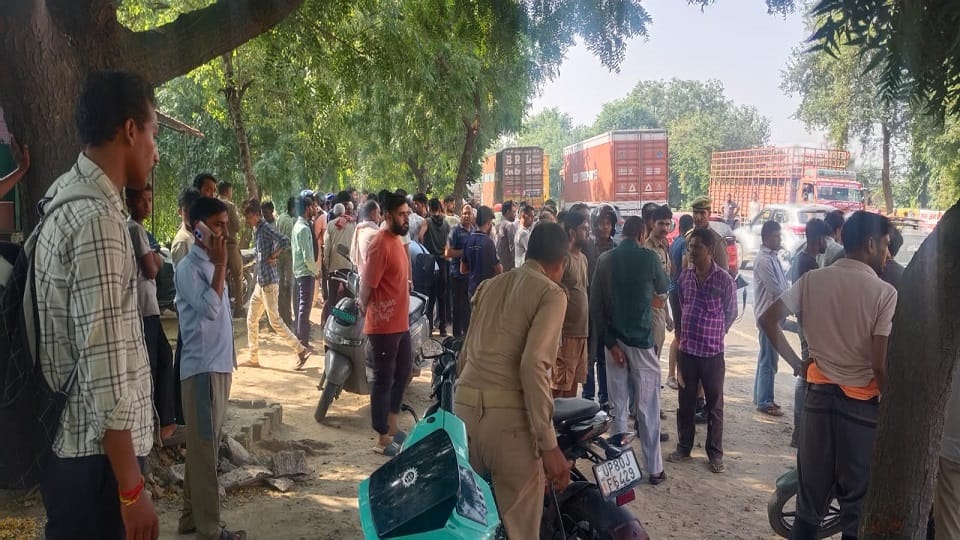 Man Killed, Another Seriously Injured as Dumper Hits Bike on Agra-Gwalior Highway