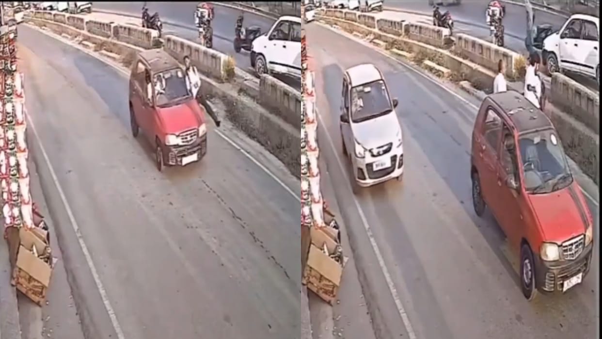 Driver Hugs Pedestrian After Car Accident Uttarakhand Police Shares Heartwarming Video