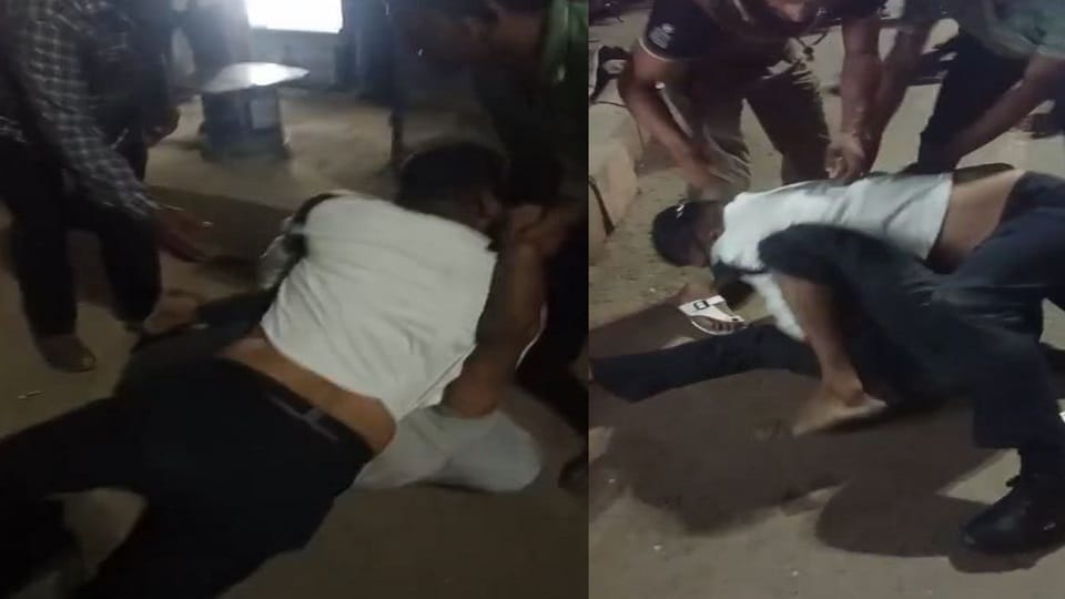 Altercation between traffic police personnel and ex serviceman in Agra video goes viral