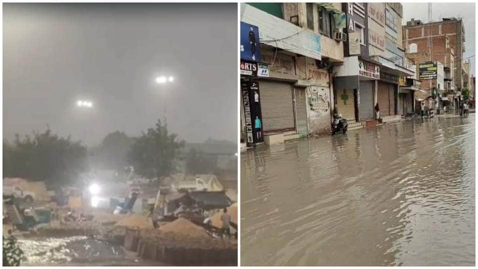 Rain in Punjab and tricity Chandigarh Weather news