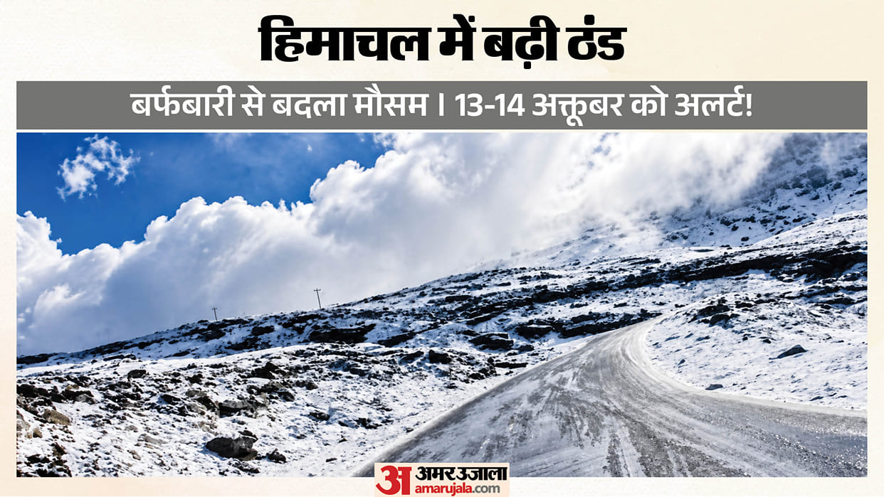 Himachal Weather Alert: Rohtang Snowfall and October 13–14 Windstorm Warning