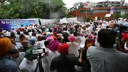 Punjab Congress's show of strength in Chandigarh Pargat Singh formal induction