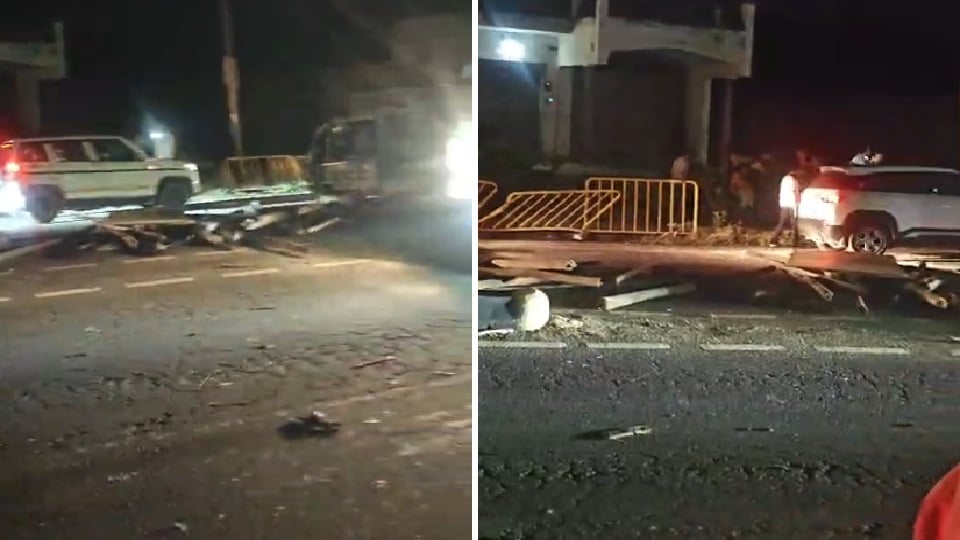 Three laborers killed after being hit by a truck on the Meerut-Karnal Highway