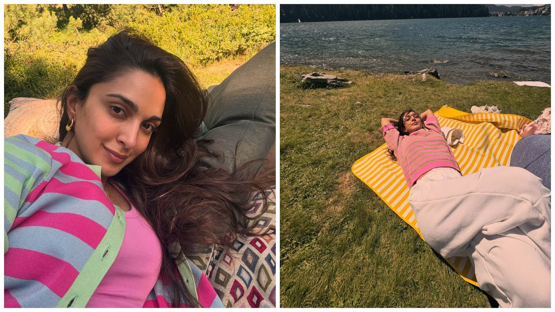 kiara Advani on vacation with husband and daughter shared photos from beach