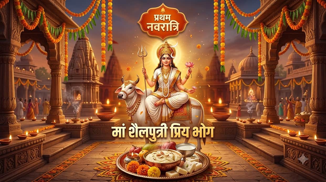 Navratri Day 1 2026: Maa Shailputri Bhog Recipe How To Make Traditional Prasad At Home