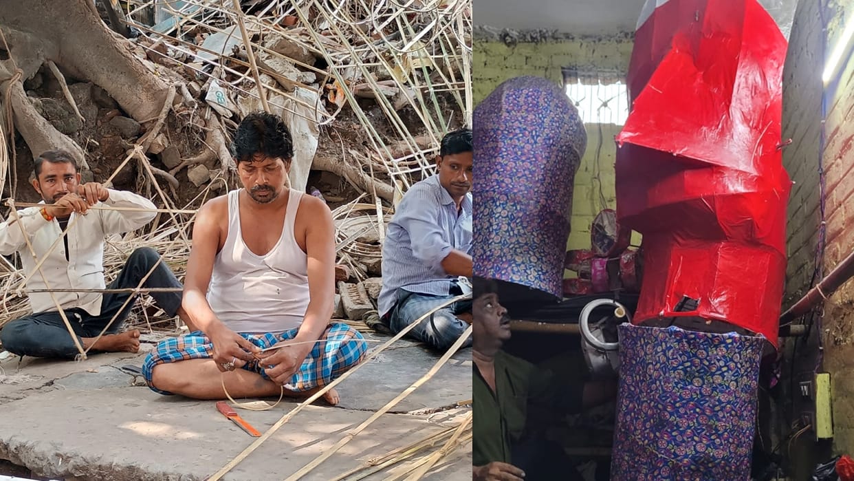 Muslims, along with Hindus also craft effigies of Ravana for ramlila in Bareilly
