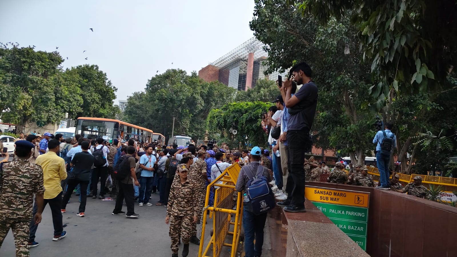 Delhi Protests Action taken despite Supreme Court directives over 100 people detained on second day