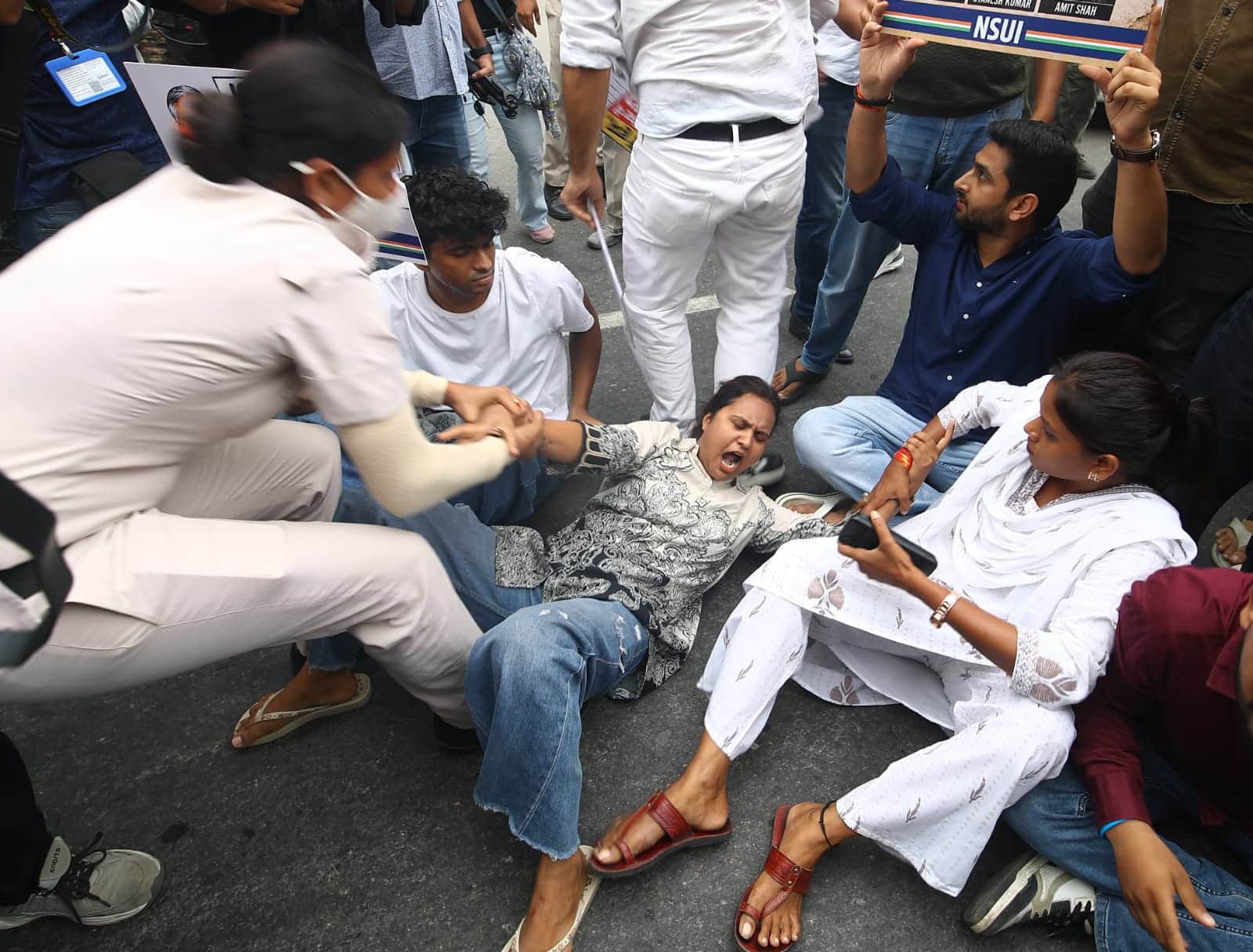 Delhi Protests Action taken despite Supreme Court directives over 100 people detained on second day