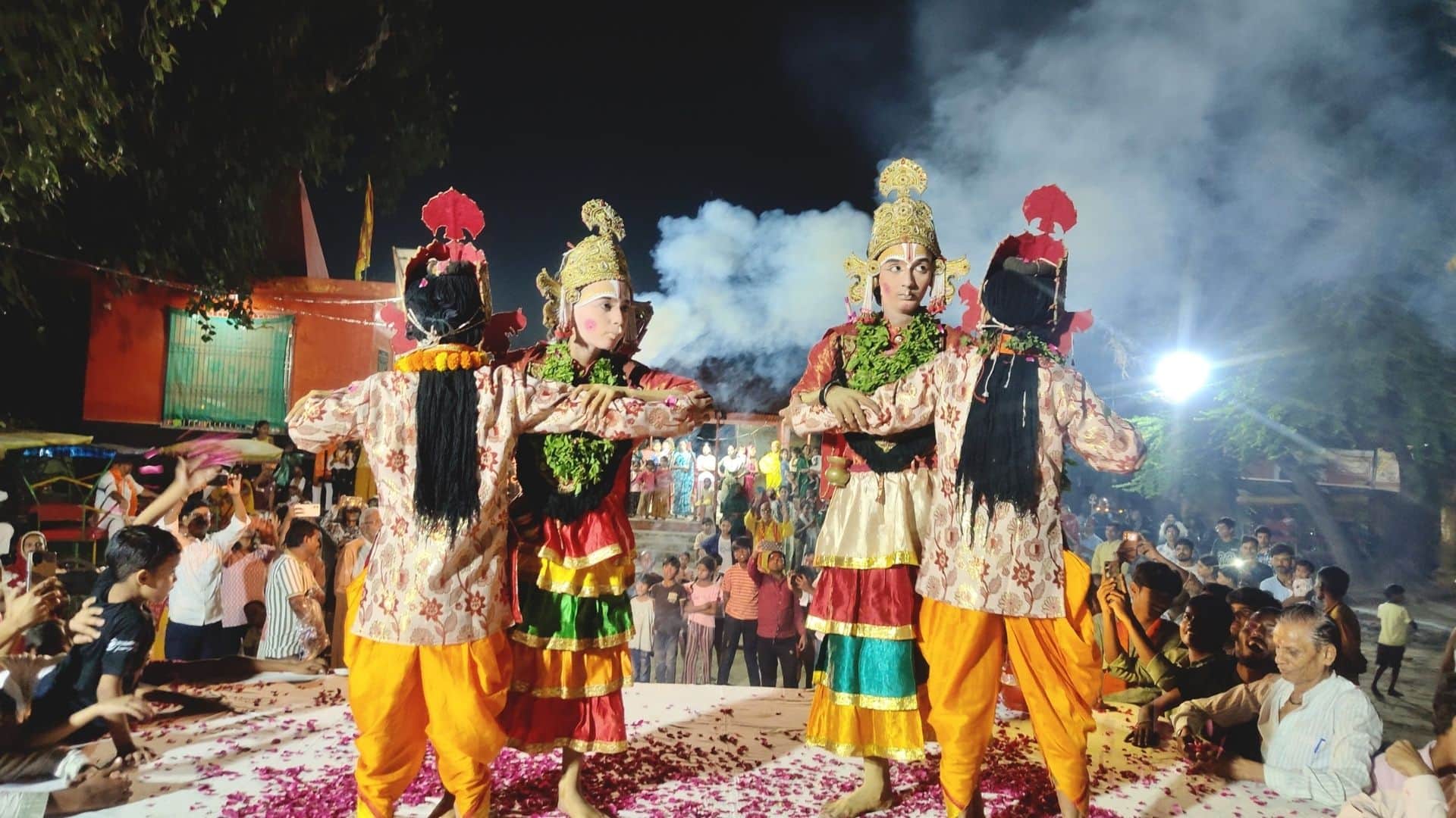 Ramnagar Ramlila severing of nose paved way for destruction of Lanka an emotional Bharat Milap at Lat Bhairav