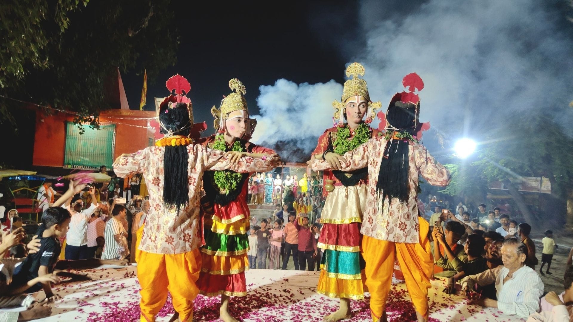 Ramnagar Ramlila severing of nose paved way for destruction of Lanka an emotional Bharat Milap at Lat Bhairav