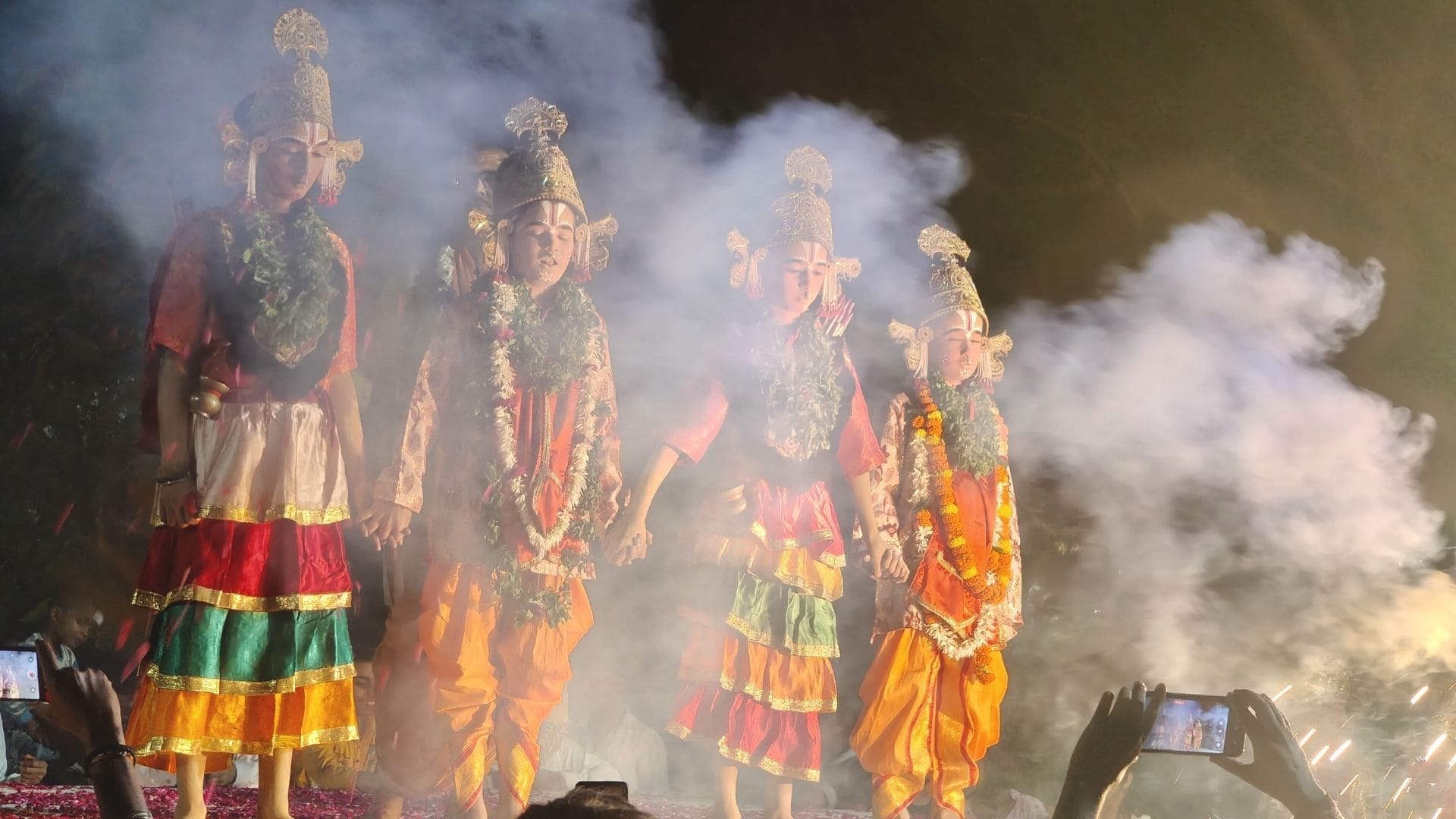 Ramnagar Ramlila severing of nose paved way for destruction of Lanka an emotional Bharat Milap at Lat Bhairav