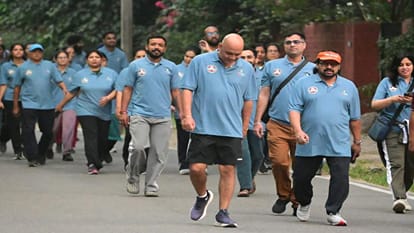 'Walk for Mental Health' held from PGI to Sukhna Lake