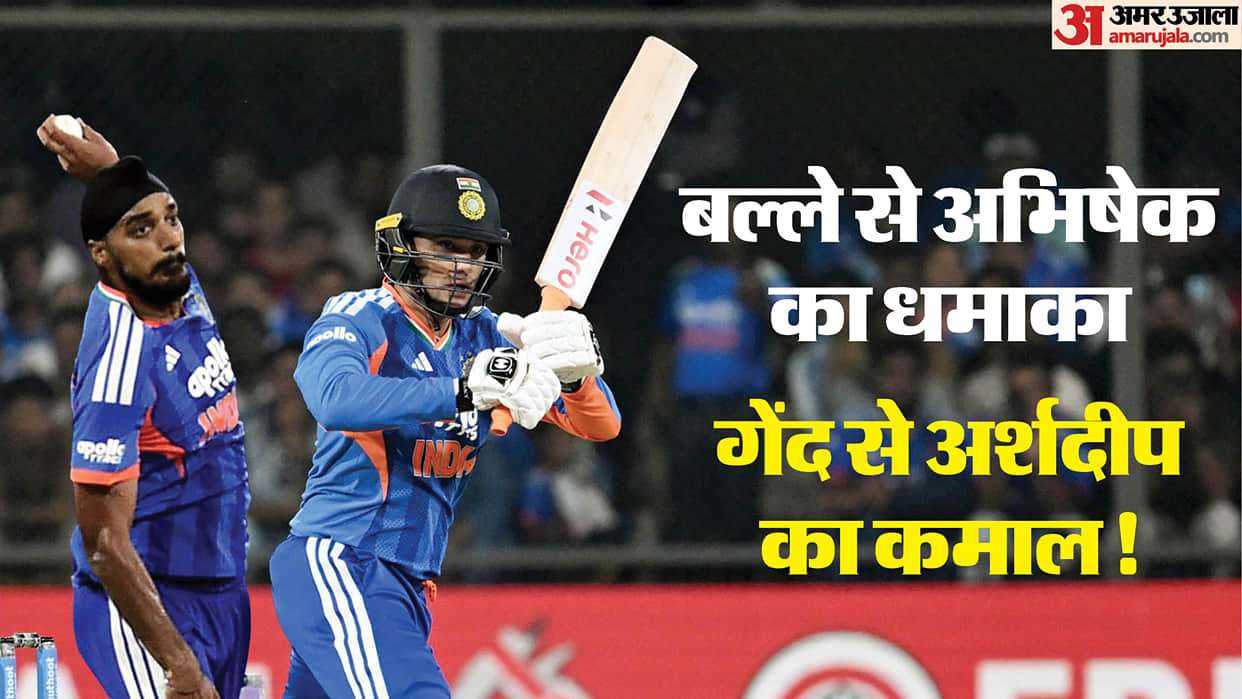 Abhishek Sharma Becomes Fastest to 2,000 T20I Runs, Arshdeep Singh Breaks Tim Southee’s Record