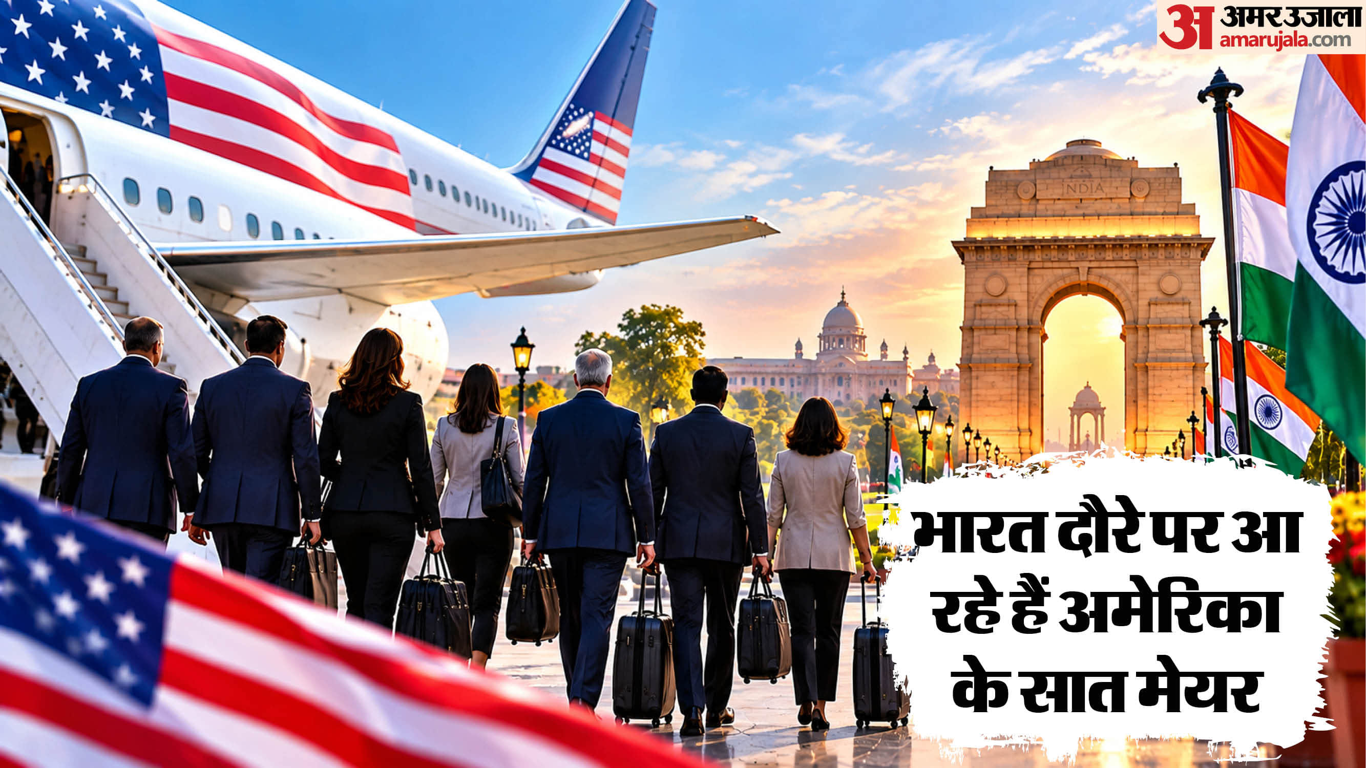 भारत दौरे पर क्यों आ रहे अमेरिका के सात मेयर