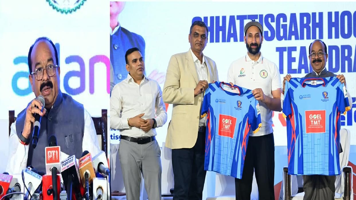 Chhattisgarh Hockey League: Minister Arun announces teams and franchises; Sardar Singh named ambassador