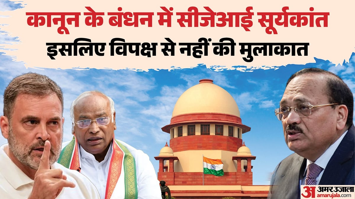 एक्सप्लेनर: भारत के मुख्य न्यायाधीश ने विपक्ष के नेताओं से मिलने से क्यों किया इनकार, क्या कहता है प्रोटोकॉल?