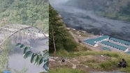 45 houses destroyed by floods in Nepal 95 people rescued by helicopter Army searching for five missing persons