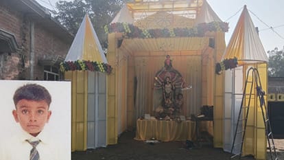Child dies of electrocution Durga Puja pandal in Jaunpur family  only son is lost police reached
