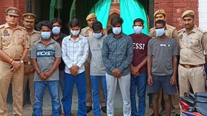 Varanasi Records engaging hooliganism ghats scrutinized son beaten attending funeral one arrest made