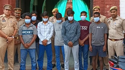 Varanasi Records engaging hooliganism ghats scrutinized son beaten attending funeral one arrest made