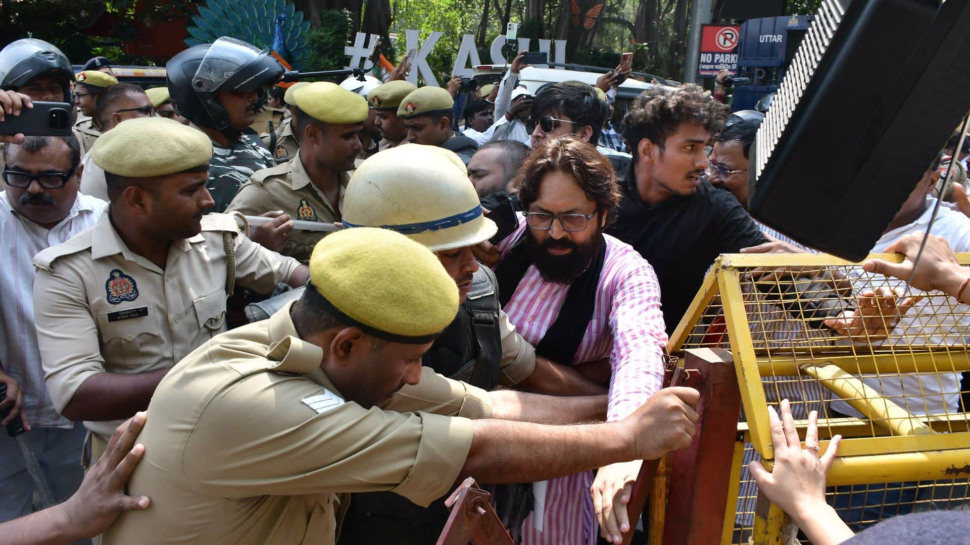 Varanasi police 80 Karni Sena activists detained over demand to roll back UGC regulations