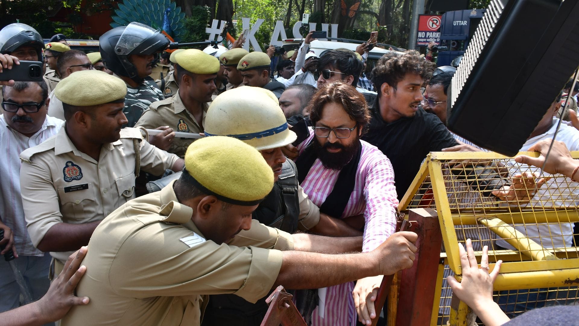 Varanasi police 80 Karni Sena activists detained over demand to roll back UGC regulations