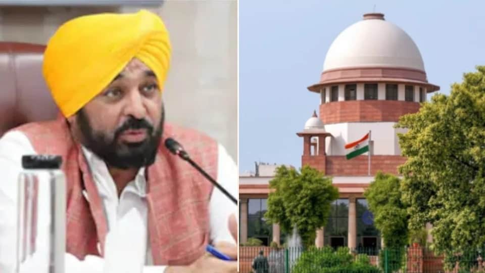CM Bhagwant Mann OSD rajbir ghuman Supreme Court stays arrest CBI FIR