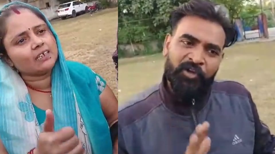 मामले की जानकारी देते लोग