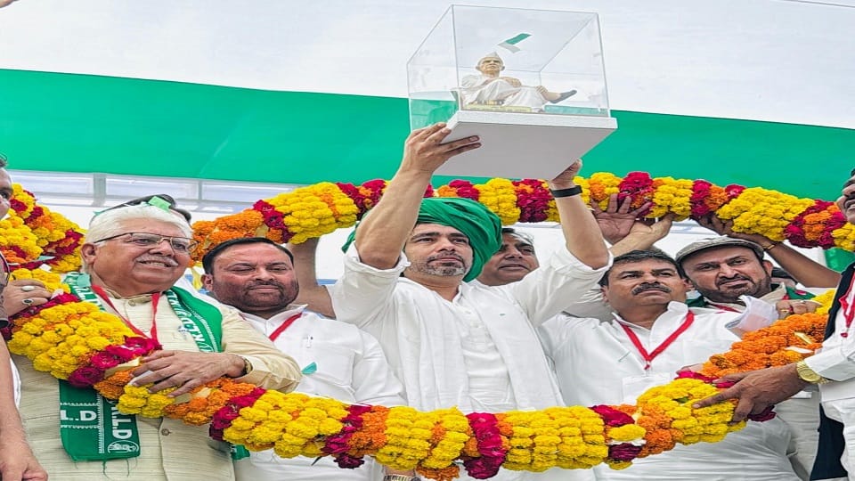 RLD chief Jayant Chaudhary sharp retort to Akhilesh Yadav chavanni statment