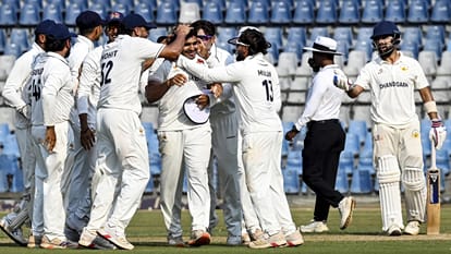 Ranji Trophy Day 2 Round up match highlights Key moments Mumbai Vs Chandigarh, J&k vs MP, UP vs Bihar