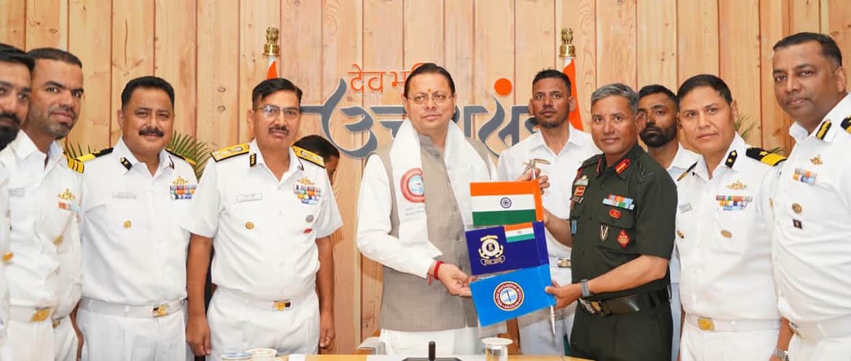 Indian coast guard and HMI team scales 7,045 metre mount mukut east sets historic mountaineering record