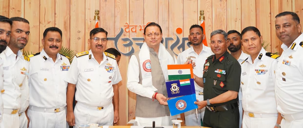 Indian coast guard and HMI team scales 7,045 metre mount mukut east sets historic mountaineering record