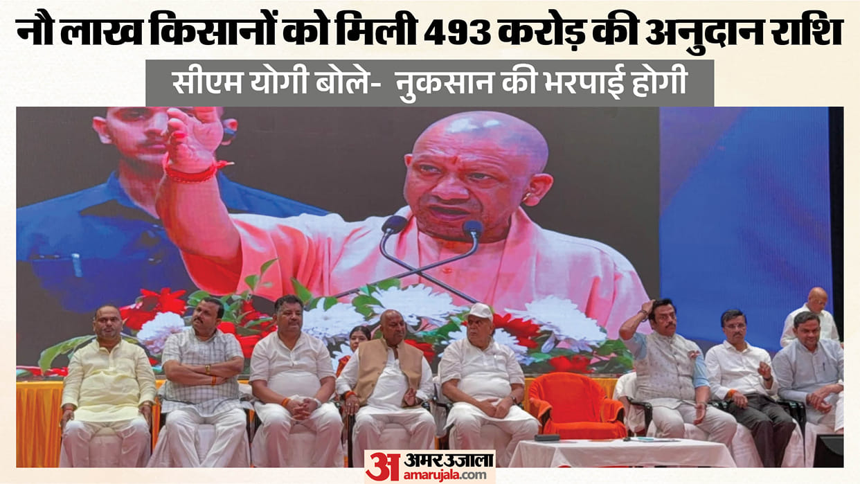 493 Crore Relief Provides Support to Farmers Affected by Crop Damage in up