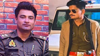 दरोगा रजनीश भाठी व हमराही आदित्य यादव