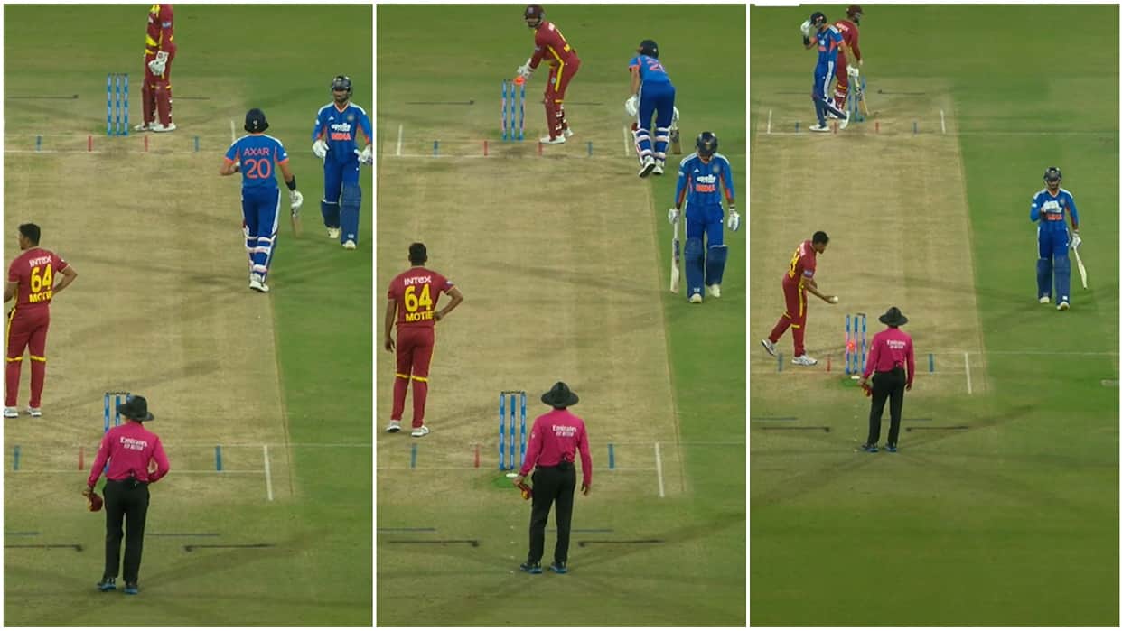 Tilak Varma's Casual Approach Leads to Bizarre Run-Out Against West Indies in 3rd T20I
