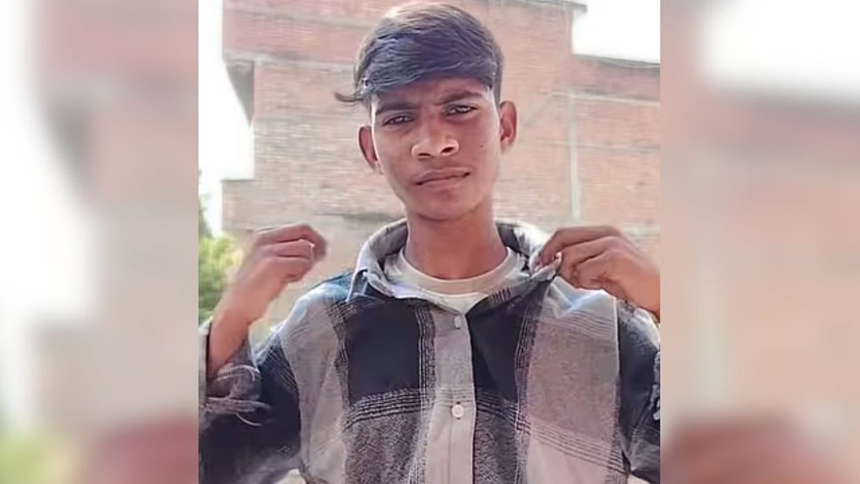 Varanasi Teenager riding scooter dies after hit unidentified vehicle two friends hospitalized devastated