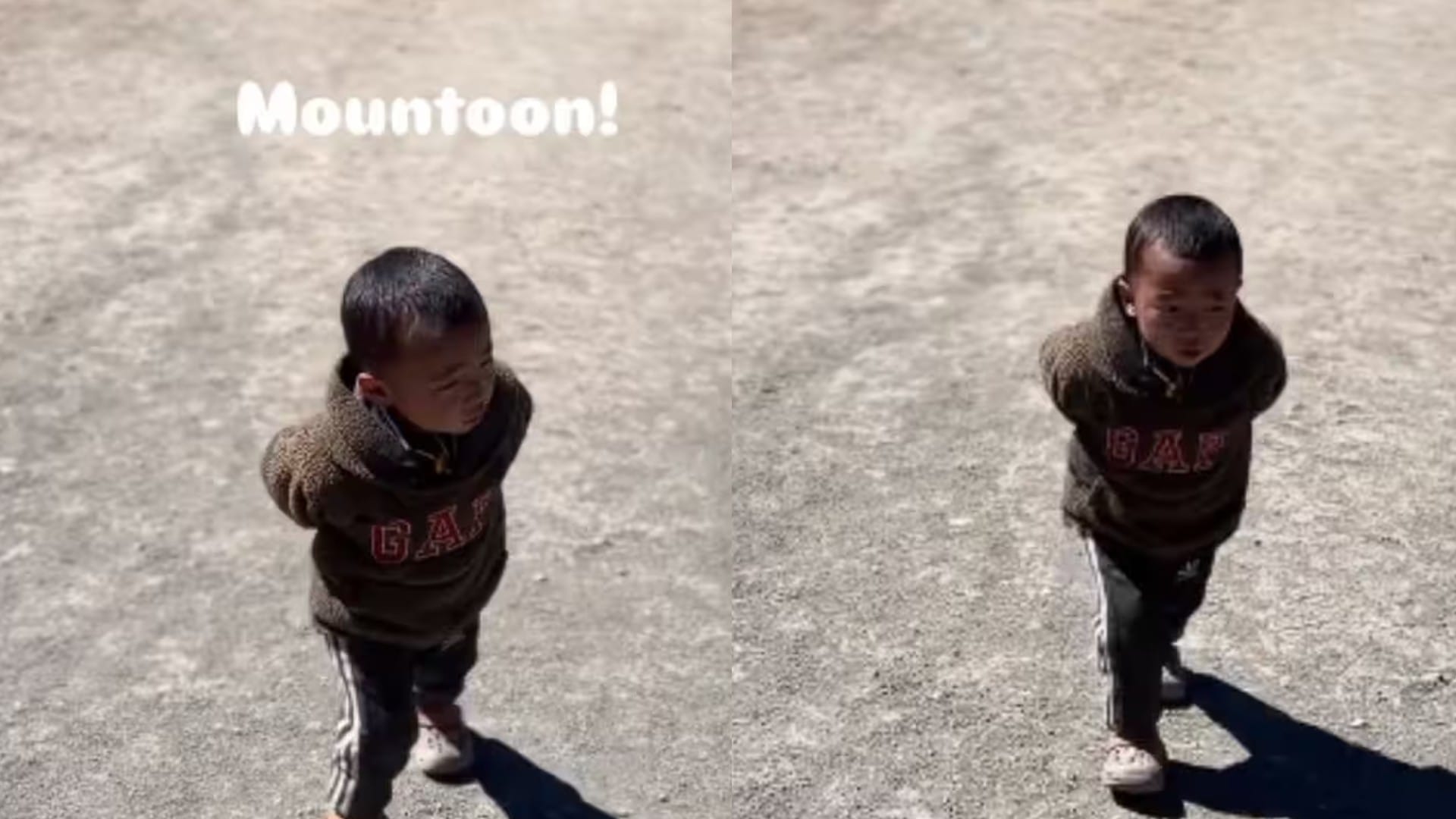 बच्चे की जुबान फिसली और इंटरनेट पर मच गया धमाल