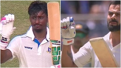 Abhishek Porel Celebrates Like Virat Kohli After Century Against Delhi, Video Goes Viral