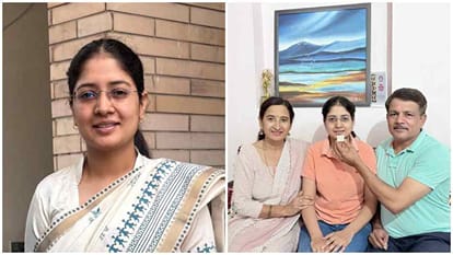 अपने माता-पिता के साथ शीतल यादव