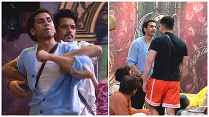 Bigg Boss 20 Nakuul Dhull And Gullu Get Into A Physical Altercation 11 Contestants Nominated Watch Video