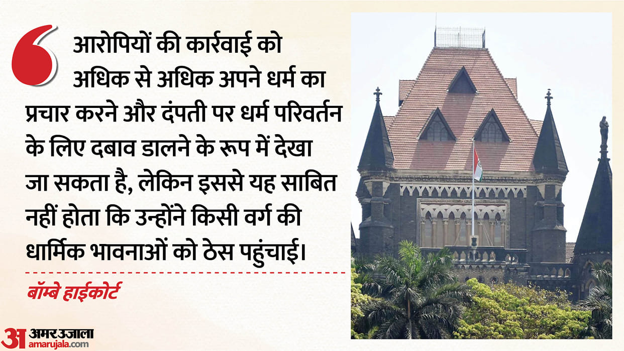 Allegations of greed for money religious conversion Bombay High Court quashes case and releases four accused