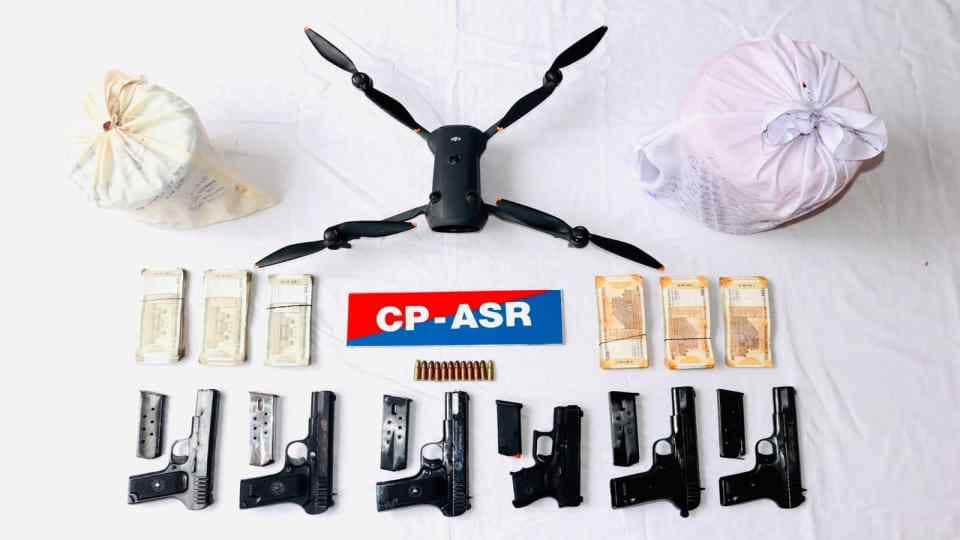 10 accused arrested with heroin and weapons in Amritsar